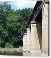 Railroad Bridge Acrylic Print