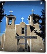 Ranchos De Taos Acrylic Print