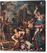 Rape Of The Sabines Acrylic Print