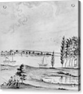 Raritan River, 1809 Acrylic Print