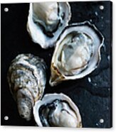 Raw Oysters Acrylic Print