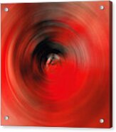 Reality Red - Abstract Art By Sharon Cummings Acrylic Print