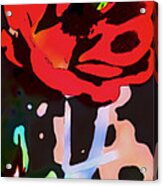 Red Claret - Homage Warhol Acrylic Print