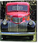 Red Hot 1946 Chevy Acrylic Print