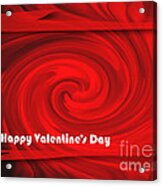 Red Hot Valentine Acrylic Print