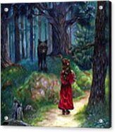 Red Riding Hood Acrylic Print