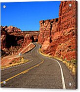 Red Rock Country Acrylic Print