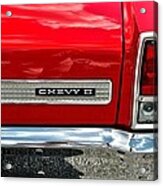 Red Tail Chevy Ii Acrylic Print