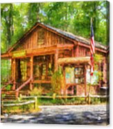 Red Top Visitors Center Acrylic Print