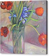 Red Tulips Acrylic Print