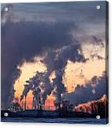 Flint Hills Resources Pine Bend Refinery Acrylic Print