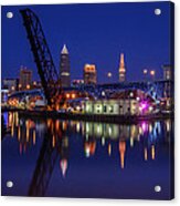 Reflections On The River Acrylic Print