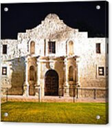 Remember The Alamo Acrylic Print