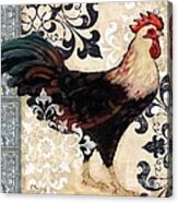 Renaissance Rooster I Acrylic Print