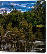 River Flood Acrylic Print