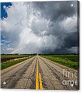 Road To Nowhere  Supercell Acrylic Print