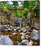 Rocks On Chester Creek Acrylic Print