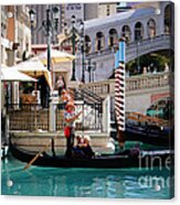 Romance At The Venetian Acrylic Print