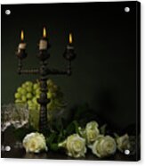 Romantic Still-life Acrylic Print