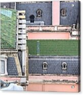 Rooftops In Lisbon Acrylic Print