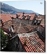 Rooftops Acrylic Print