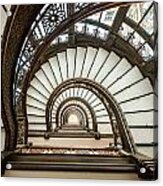 Rookery Building Oriel Staircase Acrylic Print