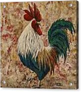 Rooster Strut Acrylic Print
