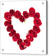Rose Heart 2 Acrylic Print