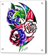 Roses Roses Acrylic Print