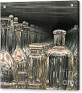 Rows Of Bottles Acrylic Print