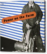 Rural Electrification, 1940 Acrylic Print