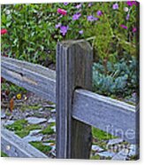 Rustic Garden Spot Acrylic Print