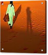 Sahara Desert Bedouin Acrylic Print