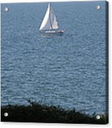 Sailboat On Lake Erie Acrylic Print