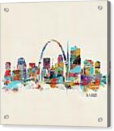 Saint Louis Missouri Skyline Acrylic Print