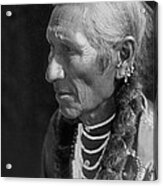 Salish Indian  Circa 1910 Acrylic Print