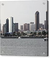 San Diego Skyline 5d24380 Acrylic Print