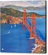 San Francisco Bay Bridge Acrylic Print