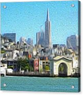 San Francisco - Cityscape - 01 Acrylic Print