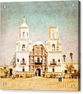 San Xavier Del Bac Mission Acrylic Print