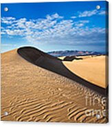 Sand Dune And Pismo Beach Acrylic Print