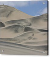 Sand Dunes Nazca Desert  Peru Acrylic Print