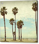 Santa Monica Beach Acrylic Print