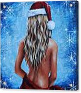 Santa's Helper Acrylic Print