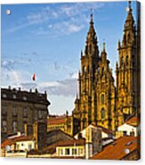 Santiago De Compostela Cathedral Galicia Spain Acrylic Print