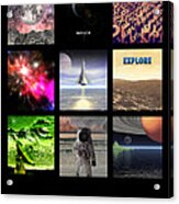 Scenes From Space 2 Acrylic Print