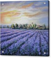 Scented Field Acrylic Print