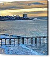 Scripps Pier - To The Point Acrylic Print