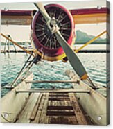 Seaplane Dock Acrylic Print