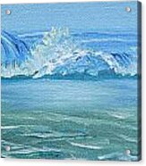 Seascape Wave Iii Acrylic Print